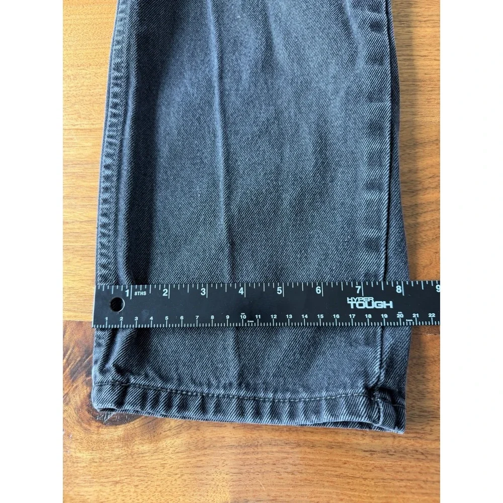 Levi's 550‎ Relaxed Fit Jeans Men 30x27 Black Gray Wash Tapered Denim